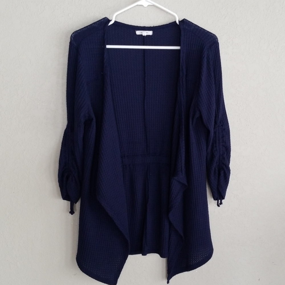 Maurices Waffle Cardigan, Size Large